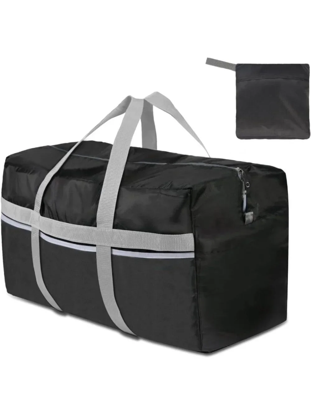 Extra Large Waterproof Duffle Bag, 96L Lightweight Travel Tote, Foldable for Men